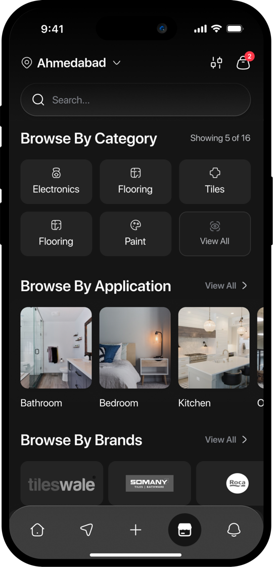 Lighthouse marketplace categories and products